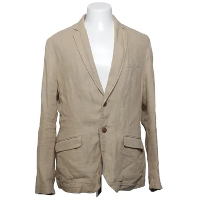 Blazer (Beige) de Selected Jeans Coton, Lin, Polyester