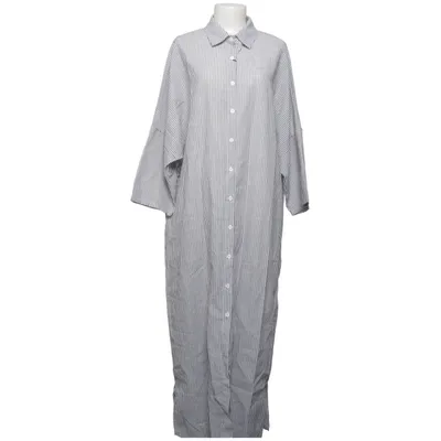 Blusenkleid (Grau, Weiß) Polyester