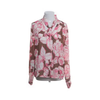 Pussy bow blouse (Brown, Multicolored) from Miss Miss
