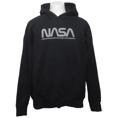 Sweat à capuche (Noir) de Nasa Coton, Polyester