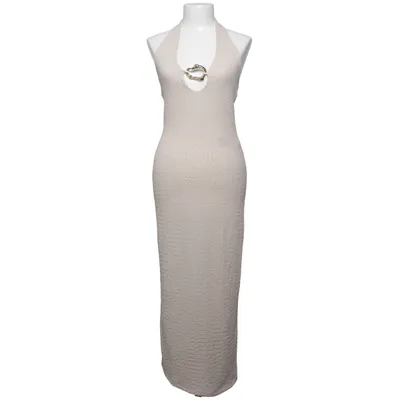 Halternek jurk (Beige) van L&S Elastaan, Polyester
