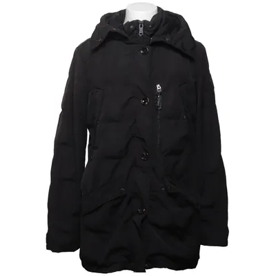 Winterjas (Zwart) van Hollies Stockholm Katoen, Dons, Elastaan, Veer, Polyester