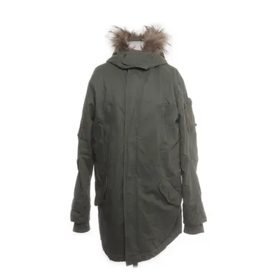 Parka (Green) from Zadig & Voltaire Cotton, Polyester, Faux fur, Acrylic
