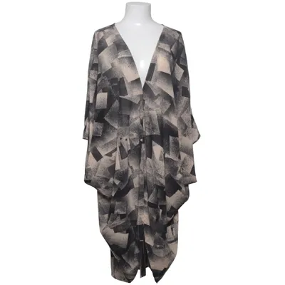 Kaftan (Zwart, Beige) van Monki Polyester