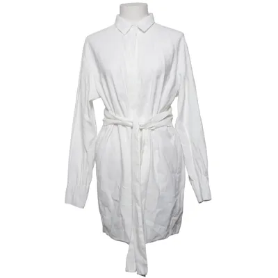 Shirt dress (White) from Three Sixty Five Polyester, Viscose