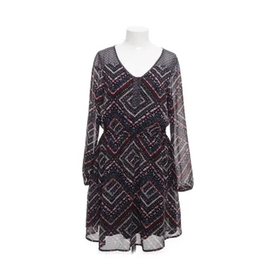 Jurk (Blauw, Rood, Wit) van Gina Polyester