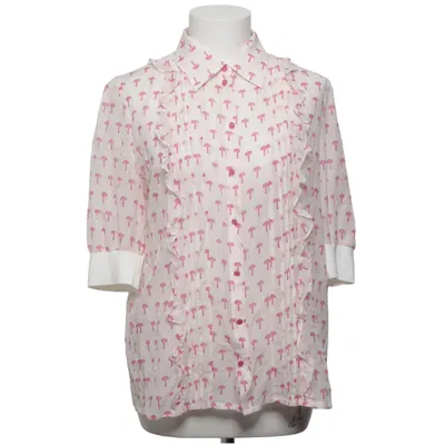 Chemise (Blanc, Rose) de Baum Und Pferdgarten Coton, Soie