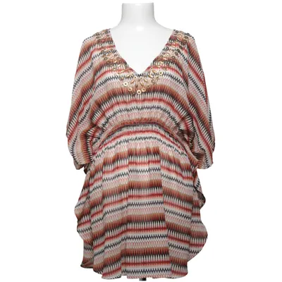 Strandkleid (Beige, Rot, Braun) von Ocean Club Polyester