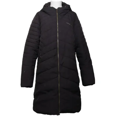 Dunfrakke (Sort) fra Áhkká Dun, Fjer, Polyester