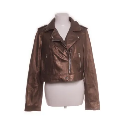 Bikerjacka (Brun) från Oakwood Skinn