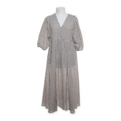 Maxi dress (White, Multicolored) from Nue Notes Cotton, Polyester