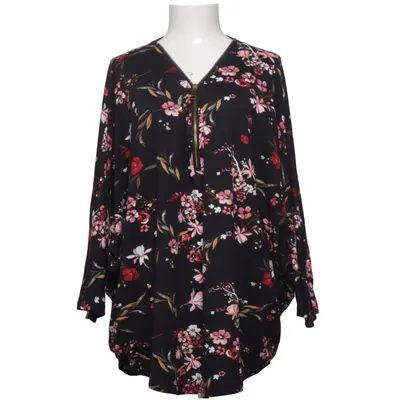 Top (Black, Multicolored) from Plus Elastane, Polyester