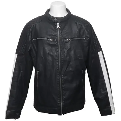 Veste (Noir) de Smog Coton, Polyester, Polyuréthane