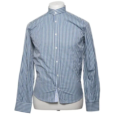 Skjorta (Blå, Vit) från Merish Bomull, Polyester