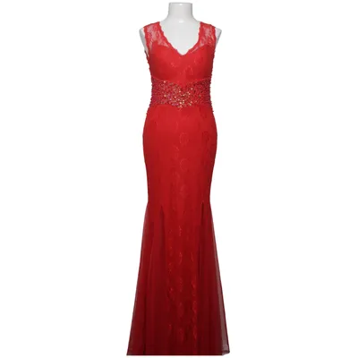 Evening gown (Red) from Eva & Lola Elastane, Polyester