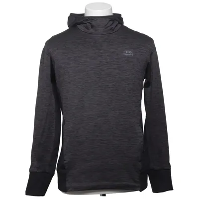 Hoodie (Gray, Black) from Kalenji Elastane, Polyester