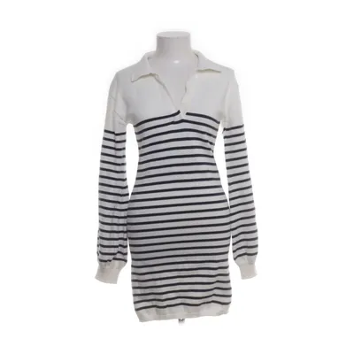 Pikéklänning (Vit, Svart) från NA-KD Bomull