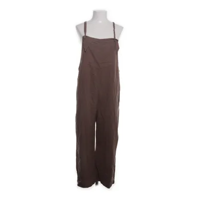 Hängselbyxor (Brun) från Pacific Republic Pull & Bear Viskos, Linne