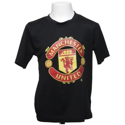 T-shirt (Svart, Röd, Gul) från Manchester United Polyester