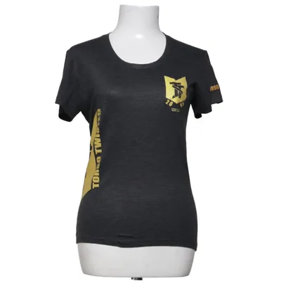 T-shirt (Grå, Gul) från Northern Spirit Polyester, Viskos