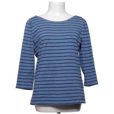 Langærmet t-shirt (Blå) fra Isolde Elastan, Viscose
