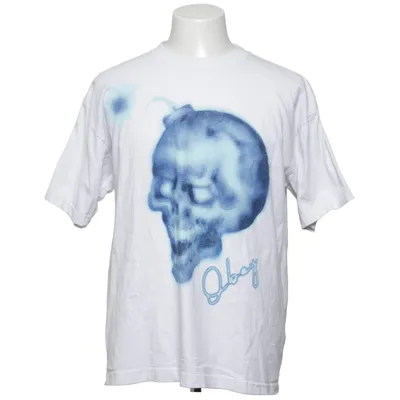 T-shirt (Vit, Blå) från Obey Bomull