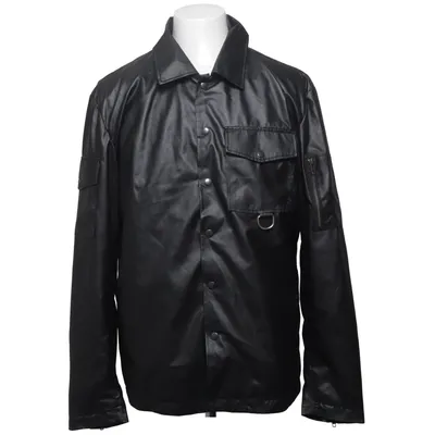Overshirt (Black) from Rock Denim Polyurethane, Recycled polyester