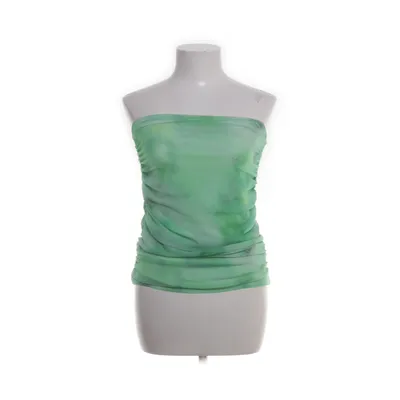Tubtopp (Grön, Flerfärgad) från Topshop Elastan, Polyester