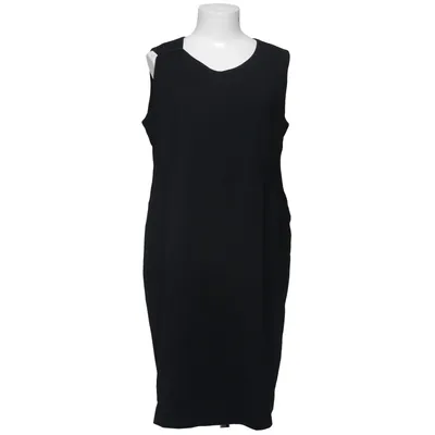 Robe (Noir) de Ströms Élasthane, Viscose, Laine