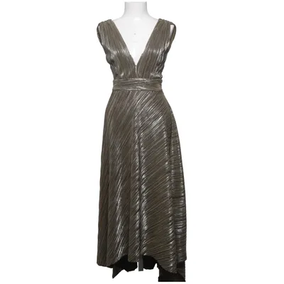 Dress (Green) from Maje Elastane, Polyester, Viscose