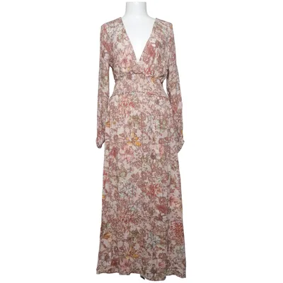 Maxikleid (Beige, Mehrfarbig) von Stajl Viskose