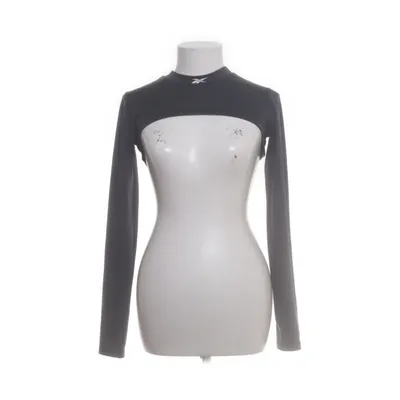 Crop top (Svart) från Reebok Elastan, Polyester