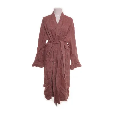 Bathrobe (Red, Gray) from Pellevävare Linen