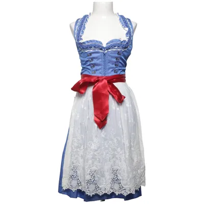 Dirndl (Blå, Vit, Röd) från Krüger Madl Bomull, Elastan, Polyester