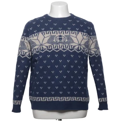 Julesweater (Blå, Hvid) fra Mishka