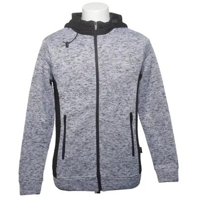 Capuchon sweater (Grijs, Zwart) van Black Squad Polyester