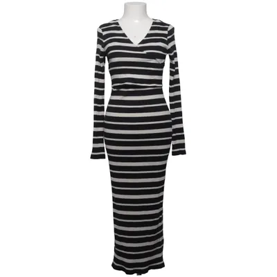 Maxi dress (Black, Gray) from H&M Mama Cotton, Elastane