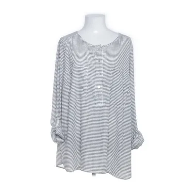 Blouse (Wit, Zwart) van H&M+ Polyester