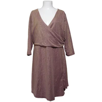 Dress (Purple, Gold) from Bodyflirt Elastane, Metallic fiber, Polyester