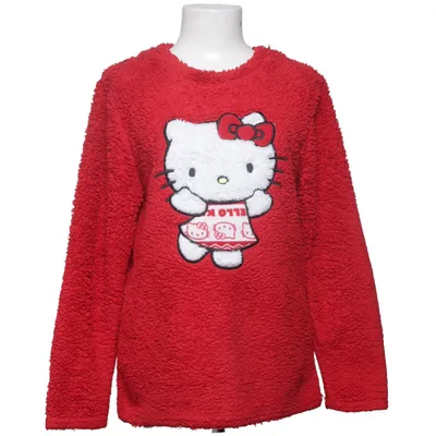 Fleece sweater (Red, White) from Hello Kitty Polyester