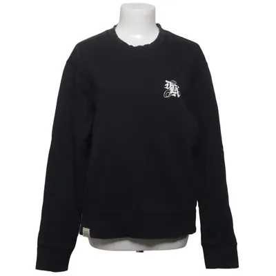 Collegetröja (Svart) från DePalma Bomull, Polyester