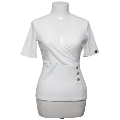 Top (Hvid) fra Chiara Forthi Elastan, Polyester, Viscose