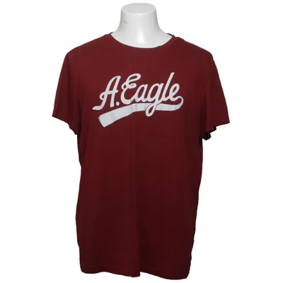 T-shirt (Red) from American Eagle Outfitters Cotton, Polyester