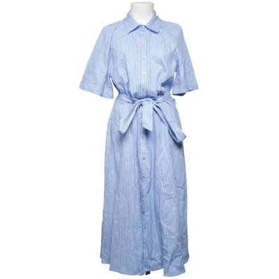 Skjortklänning (Blå, Vit) från H&M Bomull