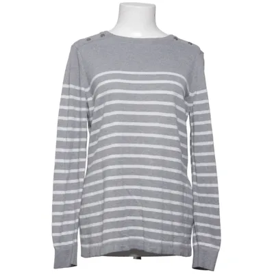 Maternity sweater (Gray, White) from Jojo Maman Bébé Cotton, Viscose
