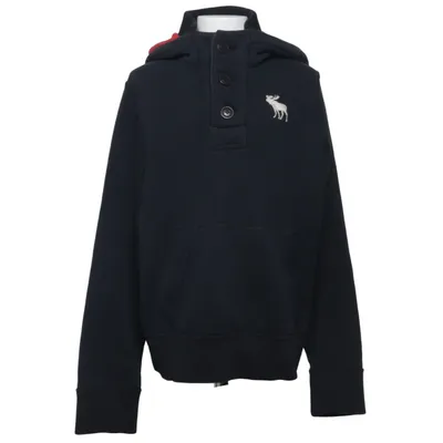 Huvtröja (Svart, Röd) från Abercrombie Kids Bomull, Polyester