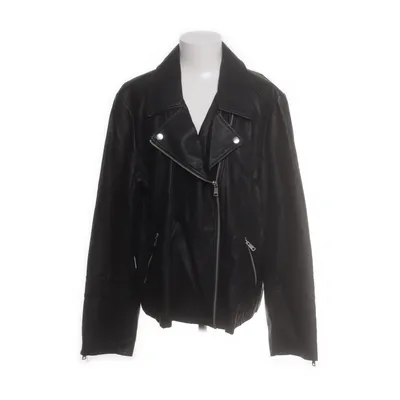 Bikerjack (Zwart) van ONLY Carmakoma Viscose, Polyurethaan, Polyester