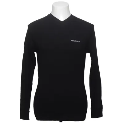 Lange mouwen shirt (Zwart) van Mercedes - AMG Katoen, Polyamide
