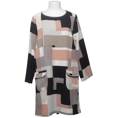 Jurk (Zwart, Wit, Beige) van Modes Stockholm Polyester