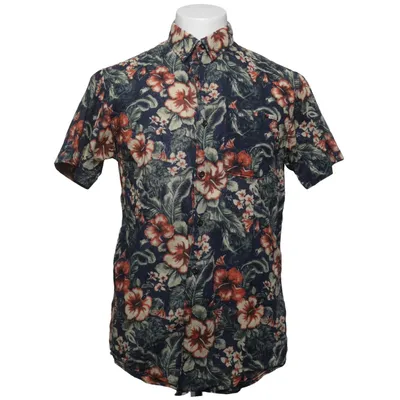 Short sleeve shirt (Blue, Multicolored) from Jack & Jones Vintage Cotton